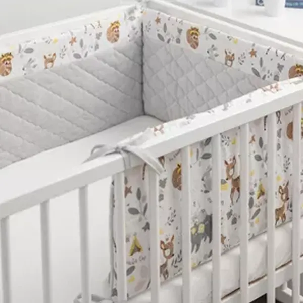 Protectie interioară pentru pătuț Sensillo 22308  Multicolor / Bumbac photo 4