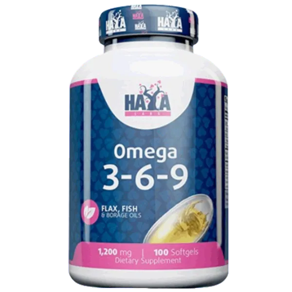 Витамины и минералы Haya Labs OMEGA 3-6-9 (854822007477) 100 капсул photo 1 Витамины и минералы Haya Labs OMEGA 3-6-9 (854822007477) 100 капсул photo 1