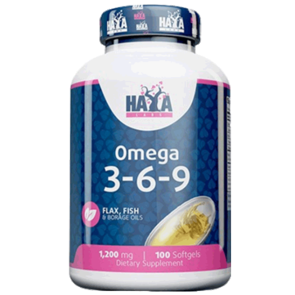 Витамины и минералы Haya Labs OMEGA 3-6-9 (854822007477) 100 капсул photo 1 Витамины и минералы Haya Labs OMEGA 3-6-9 (854822007477) 100 капсул photo 1