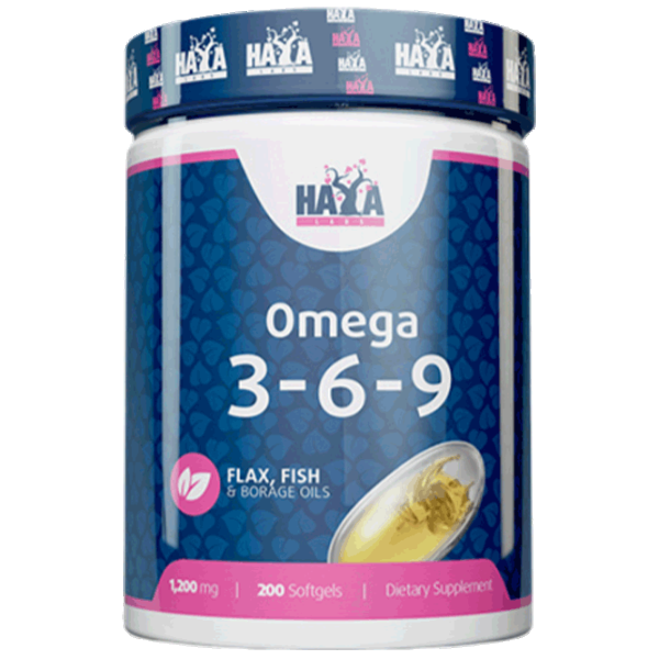 Витамины и минералы Haya Labs OMEGA 3-6-9 (854822007163) 200 photo 1 Витамины и минералы Haya Labs OMEGA 3-6-9 (854822007163) 200 photo 1