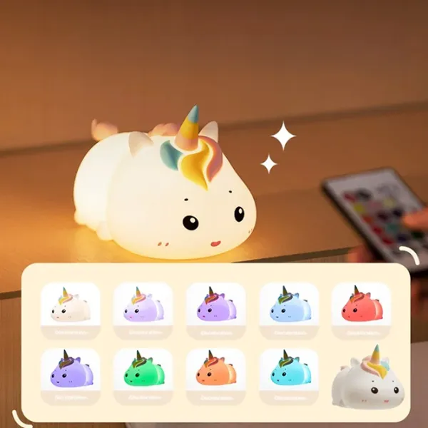 Ночник Cute Pet Unicorn Белый photo 3
