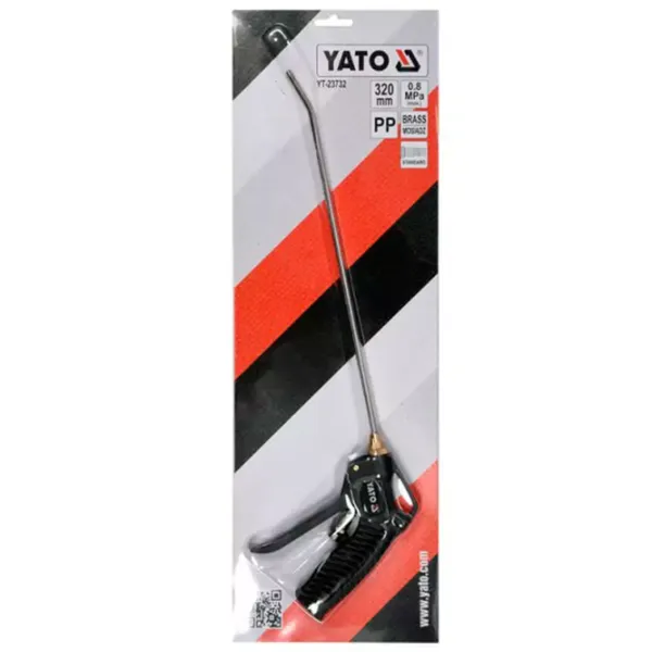 Pistol pentru suflat Yato YT23732 Black / 1 photo 2