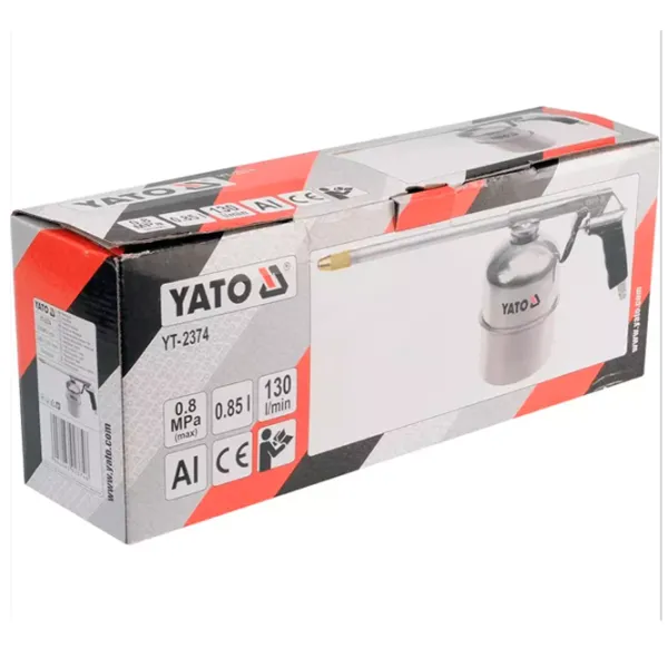 Чистящий пистолет с баком Yato YT2374 Металлик / 1 photo 2