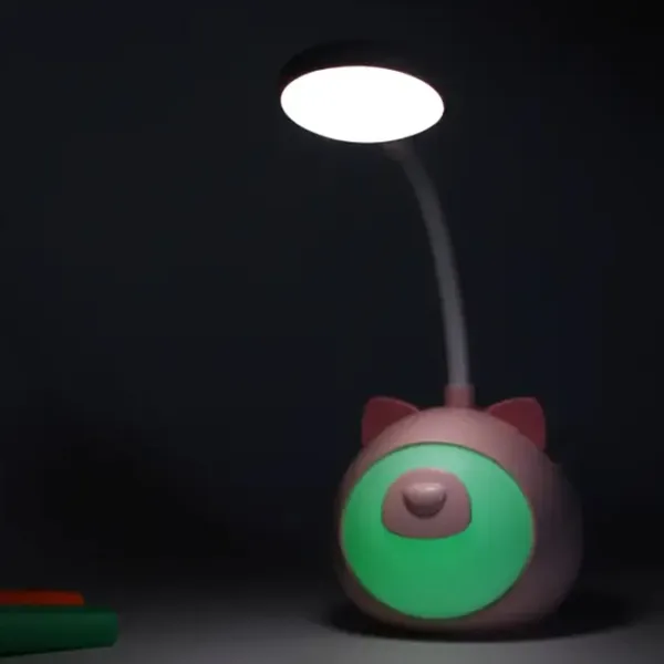 Lampă de noapte Cute Pet Cartoon Pig Pink photo 6