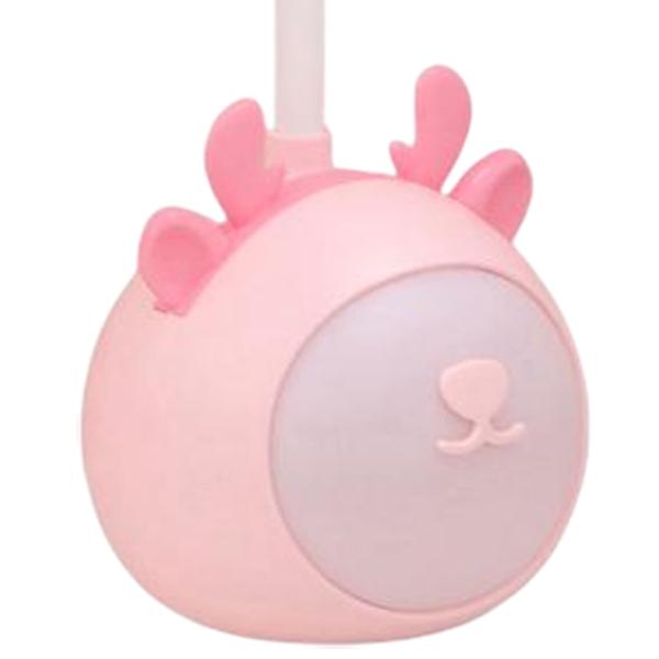 Lampă de noapte Cute Pet Cartoon Deer Pink photo 2 Lampă de noapte Cute Pet Cartoon Deer Pink photo 2