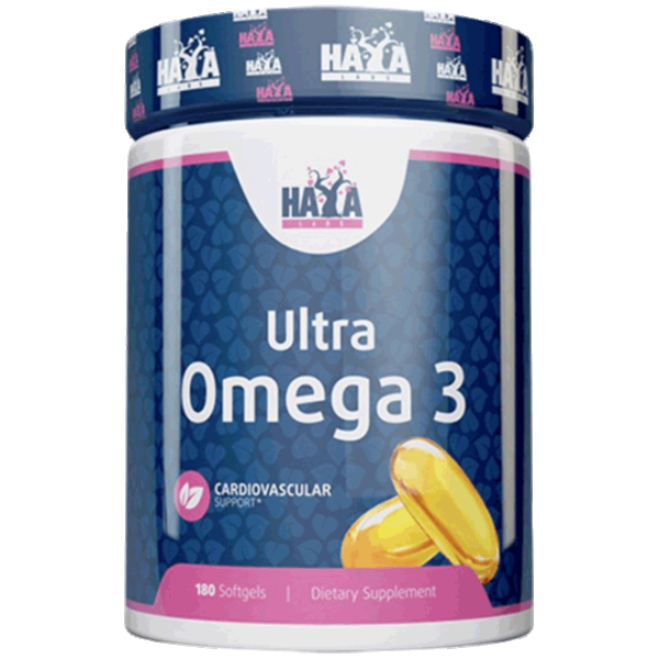 Витамины и минералы Haya Labs ULTRA OMEGA 3 (854822007460) 180 капсулы photo 1 Витамины и минералы Haya Labs ULTRA OMEGA 3 (854822007460) 180 капсулы photo 1