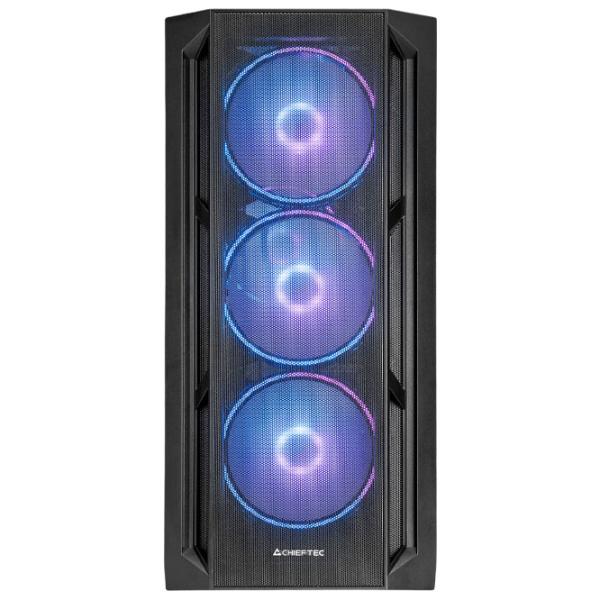 Carcasă Chieftec APEX Lumo Mid Tower / Black photo 2