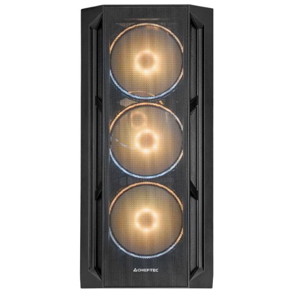 Carcasă Chieftec APEX Lumo Mid Tower / Black photo 3