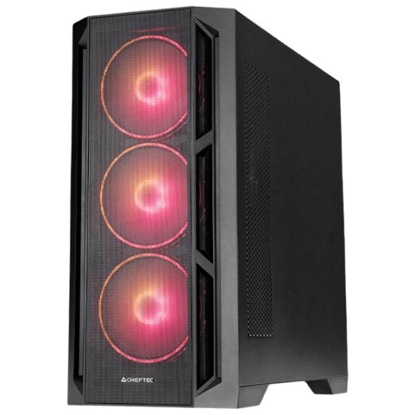 Carcasă Chieftec APEX Lumo Mid Tower / Black photo 4