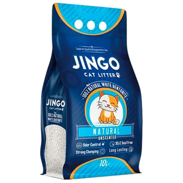 Наполнитель Jingo Natural для кошек /  photo 1 Наполнитель Jingo Natural для кошек /  photo 1