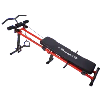 Спортивная скамья Insportline Omni-Fit Силовые упражнения / Черный