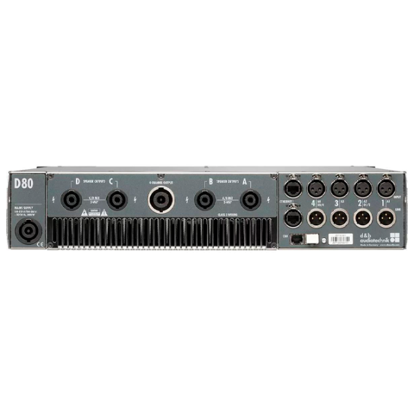 Усилитель D&B Audiotechnik D80 NL4 Z2710.001 Стерео / photo 3