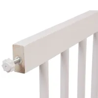 Balustradă pentru pătuț Polini Kids 0003048.1-04 White / Lemn photo 2