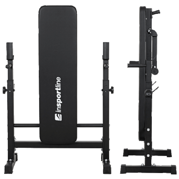 Bancă fitness Insportline Hero B30 Antrenamente de forță / Black photo 5