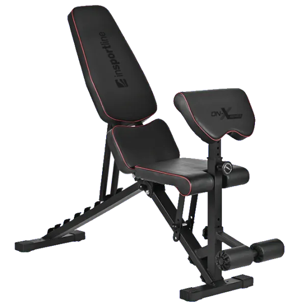 Bancă fitness Insportline ON-X AB10 Antrenamente de forță / Black photo 1