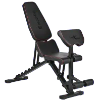 Bancă fitness Insportline ON-X AB10 Antrenamente de forță / Black