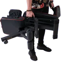 Bancă fitness Insportline ON-X AB10 Antrenamente de forță / Black photo 4