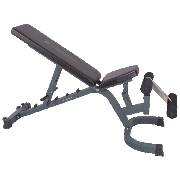 Спортивная скамья Insportline Profi Sit Up Bench Силовые упражнения / Черный photo 1