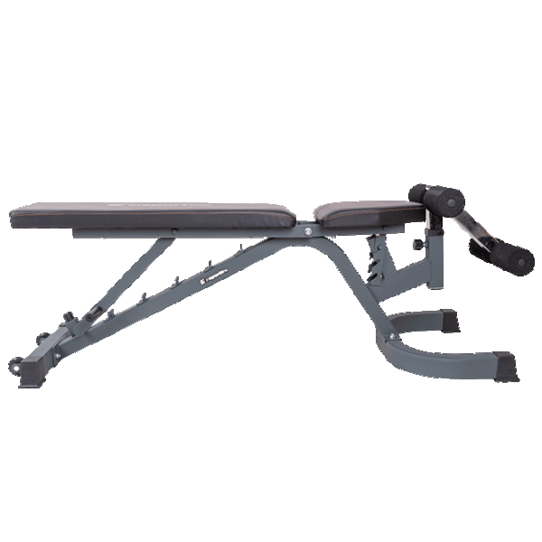 Спортивная скамья Insportline Profi Sit Up Bench Силовые упражнения / Черный photo 2