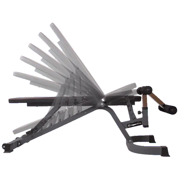 Спортивная скамья Insportline Profi Sit Up Bench Силовые упражнения / Черный photo 3