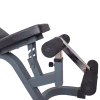 Спортивная скамья Insportline Profi Sit Up Bench Силовые упражнения / Черный photo 5
