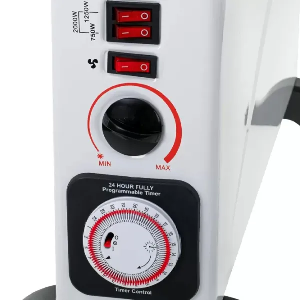 Convector Mesko MS-7741 2000 W / White photo 3