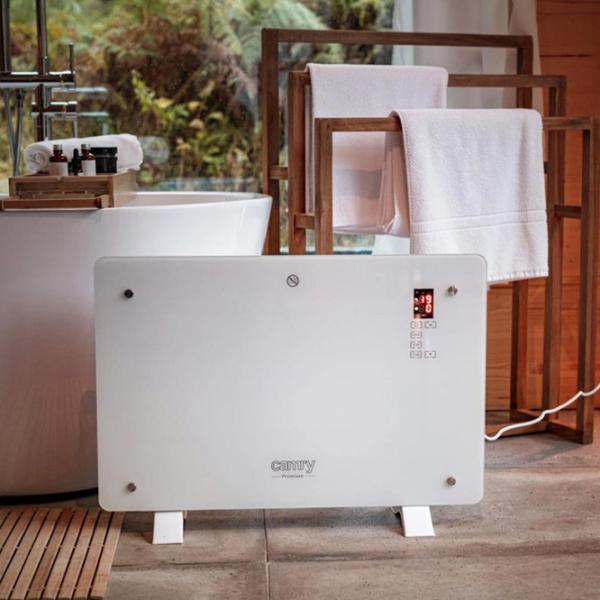 Convector Camry CR-7721 1500 W / White photo 7