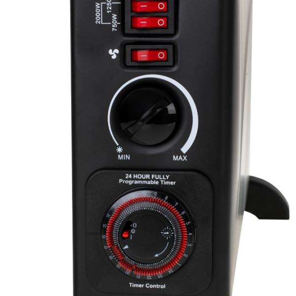 Convector Mesko MS-7741 2000 W / Black photo 4