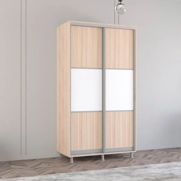 Шкаф Mobildor-Lux ARON P K 110 x 60см x 200 / ЛДСП / Sonoma photo 3