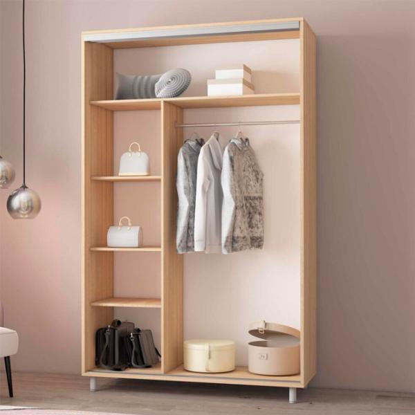 Dulap Mobildor-Lux ARON P K 120 x 60 x 200 / PAL / Sonoma photo 2