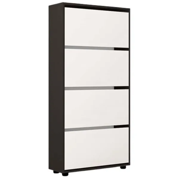 Dulap pentru încălțăminte Mobildor-Lux Leo 164 x 100 x 27 /Anthracite /Anthracite photo 1 Dulap pentru încălțăminte Mobildor-Lux Leo 164 x 100 x 27 /Anthracite /Anthracite photo 1