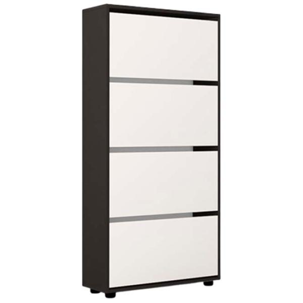 Dulap pentru încălțăminte Mobildor-Lux Leo 164 x 100 x 27 /Anthracite /Anthracite photo 1 Dulap pentru încălțăminte Mobildor-Lux Leo 164 x 100 x 27 /Anthracite /Anthracite photo 1