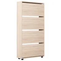 Dulap pentru încălțăminte Mobildor-Lux Leo 164 x 100 x 27 /Sonoma /Sonoma