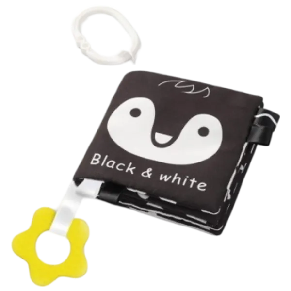 Joc educativ BabyOno Black&White 1+/ Jucărie Moale photo 1