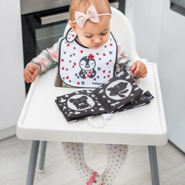 Joc educativ BabyOno Black&White 1+/ Jucărie Moale photo 3