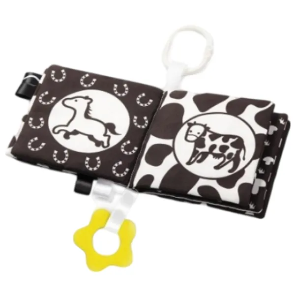 Joc educativ BabyOno Black&White 1+/ Jucărie Moale photo 4