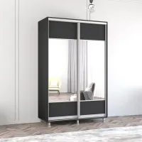 Dulap Mobildor-Lux Aron 140 x 60 x 240 / PAL / Antracit photo 3