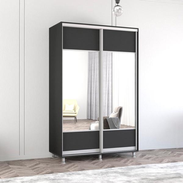 Dulap Mobildor-Lux Aron 150 x 60 x 240 / PAL / Antracit photo 3