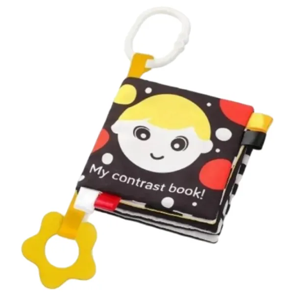 Развивающий набор BabyOno CONTRAST BOOK 1+/ Мягкая Игрушка photo 1 Развивающий набор BabyOno CONTRAST BOOK 1+/ Мягкая Игрушка photo 1