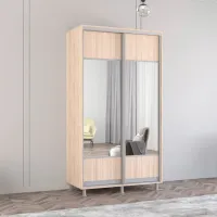Dulap Mobildor-Lux Aron 120 x 60 x 200 / PAL / Sonoma photo 2