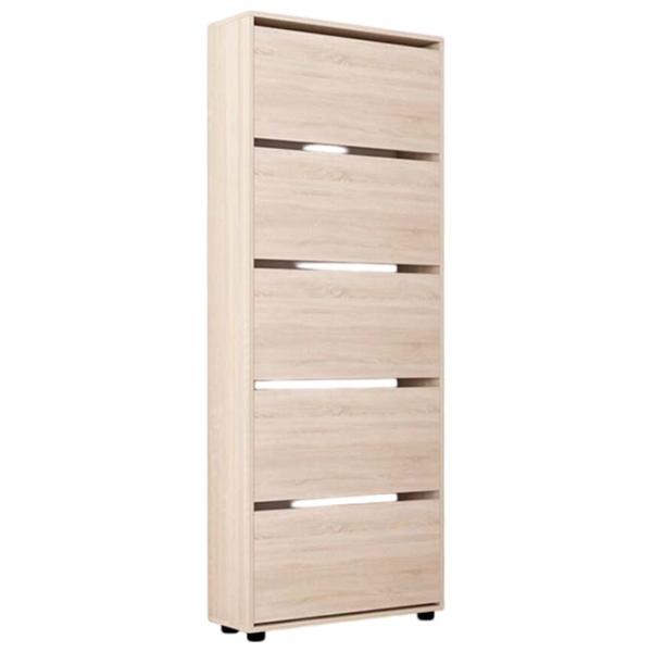 Dulap pentru încălțăminte Mobildor-Lux Leo 203 x 100 x 27 /Sonoma /Sonoma photo 1 Dulap pentru încălțăminte Mobildor-Lux Leo 203 x 100 x 27 /Sonoma /Sonoma photo 1