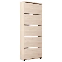 Dulap pentru încălțăminte Mobildor-Lux Leo 203 x 100 x 27 /Sonoma /Sonoma