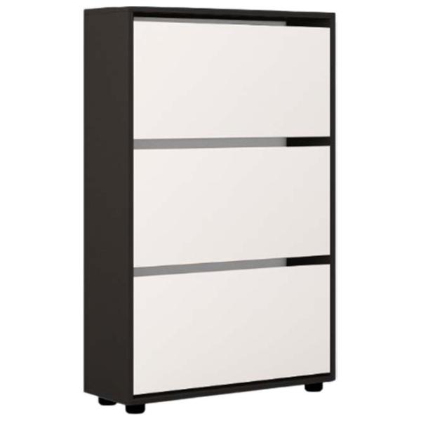 Dulap pentru încălțăminte Mobildor-Lux Leo 125 x 100 x 27 /Anthracite /Anthracite photo 1 Dulap pentru încălțăminte Mobildor-Lux Leo 125 x 100 x 27 /Anthracite /Anthracite photo 1