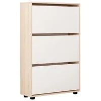 Dulap pentru încălțăminte Mobildor-Lux Leo 125 x 100 x 27 /Sonoma /Sonoma