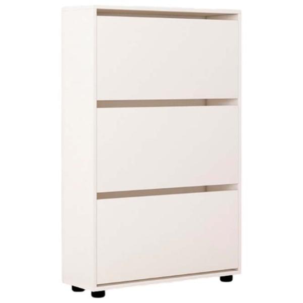 Dulap pentru încălțăminte Mobildor-Lux Leo 125 x 100 x 27 /White /White photo 1