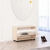 Обувной шкаф Mobildor-Lux Leo 47 x 100 x 27 см /Sonoma /Сонома photo 2