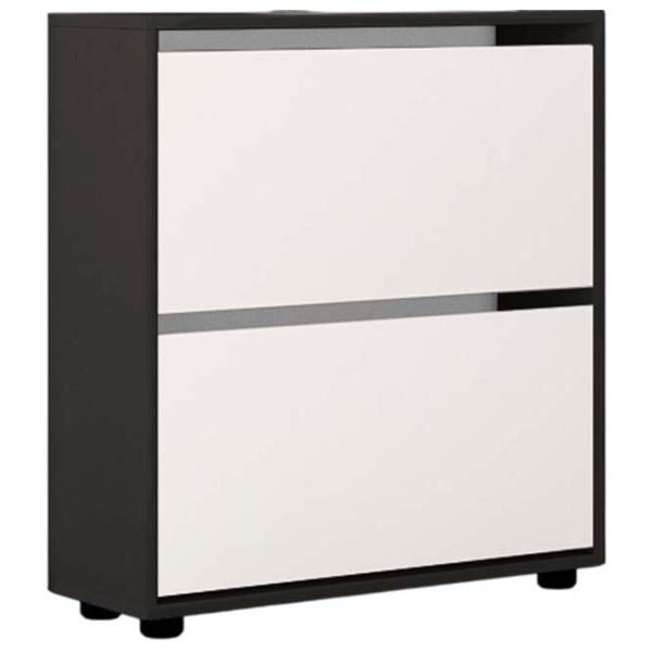 Dulap pentru încălțăminte Mobildor-Lux Leo 86 x 100 x 27 /Anthracite /Anthracite photo 1 Dulap pentru încălțăminte Mobildor-Lux Leo 86 x 100 x 27 /Anthracite /Anthracite photo 1