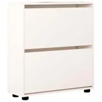 Dulap pentru încălțăminte Mobildor-Lux Leo 86 x 100 x 27 /White /White