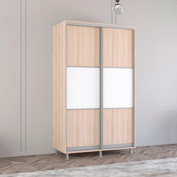 Шкаф Mobildor-Lux ARON P K 130 x 60см x 210 / ЛДСП / Sonoma photo 3