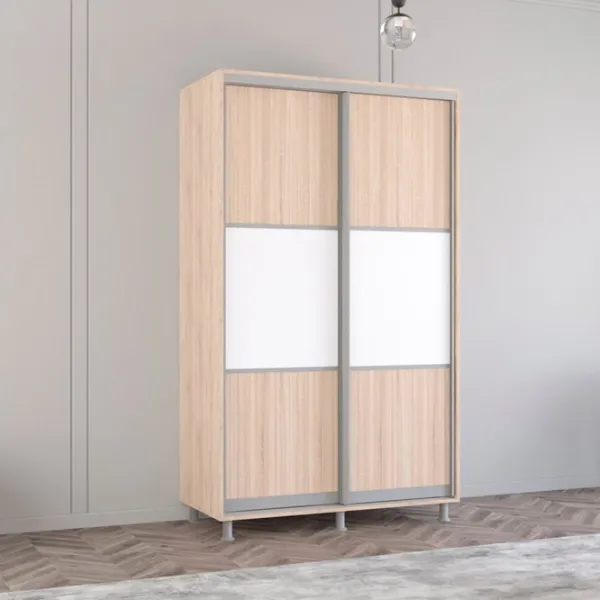 Dulap Mobildor-Lux ARON P K 140 x 60 x 210 / PAL / Sonoma photo 3